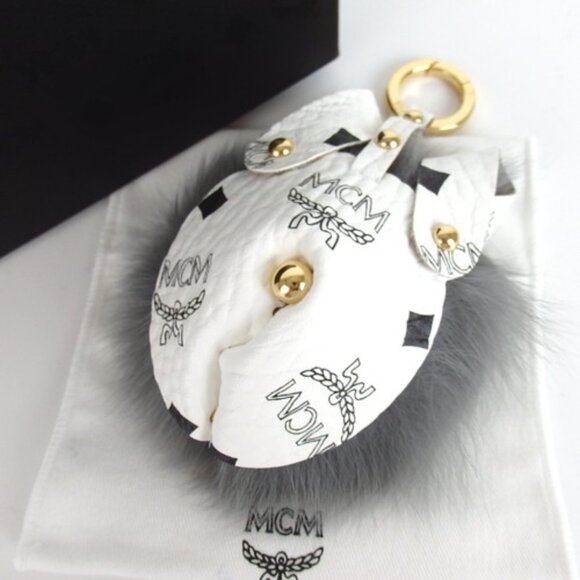 Authentic MCM Back charm key ring PVC [Used] - Picture 1 of 7